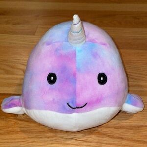 4/$35🚨🤑COPY Squishmallow unicorn whale narwhal plush tie dye soft plushie gift